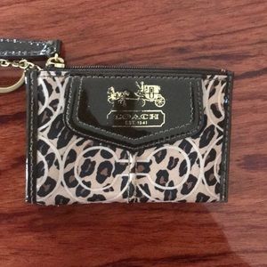 Coach key  chain with small wallet